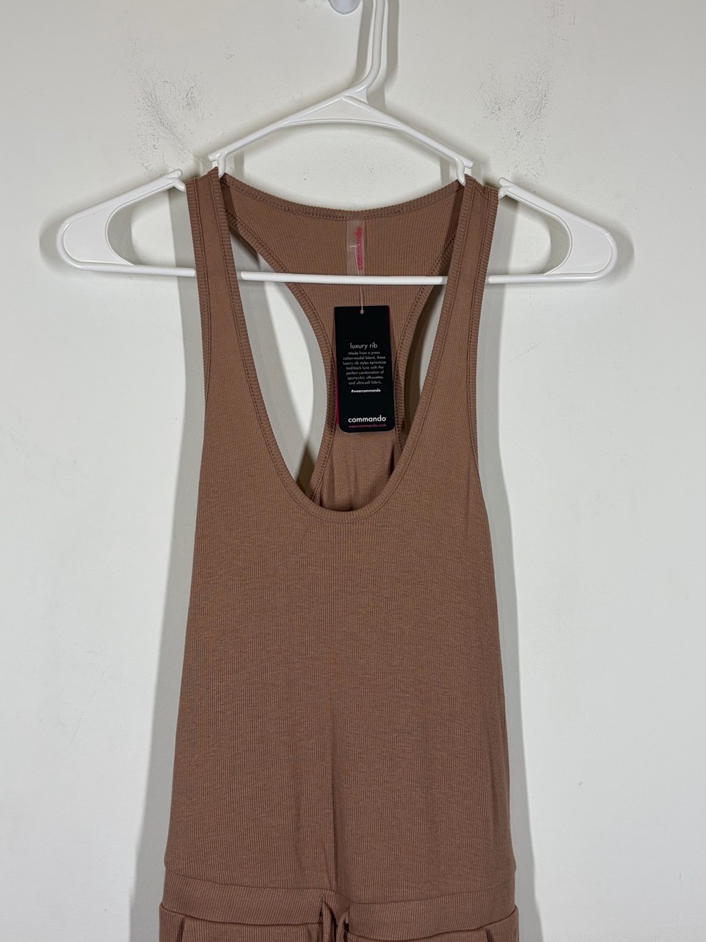 NWT Commando Luxury Rib Racerback
Jumpsuit Size Small - Picture 6 of 11